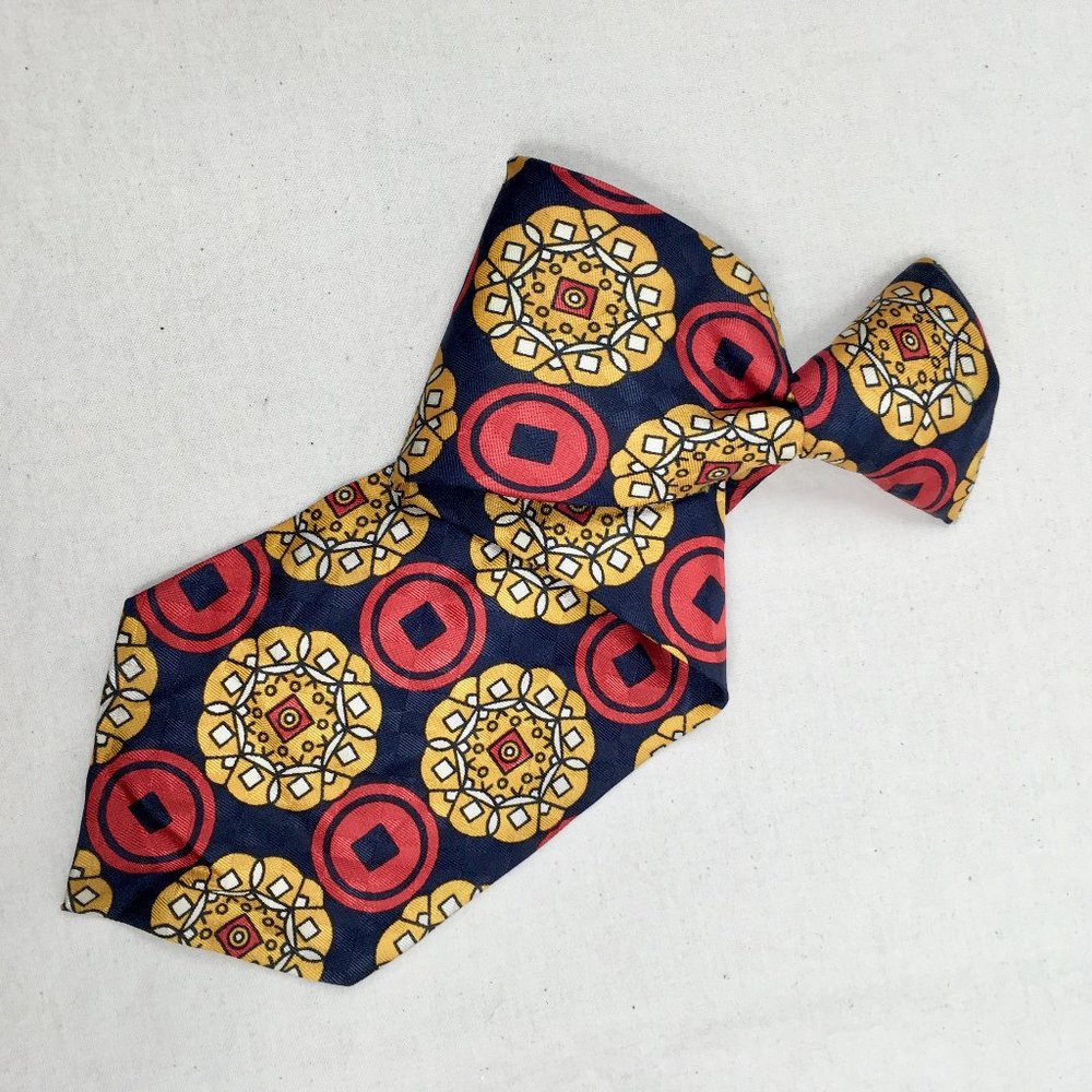 Vintage Snapper Clip On Tie JCPenny 60s Bold